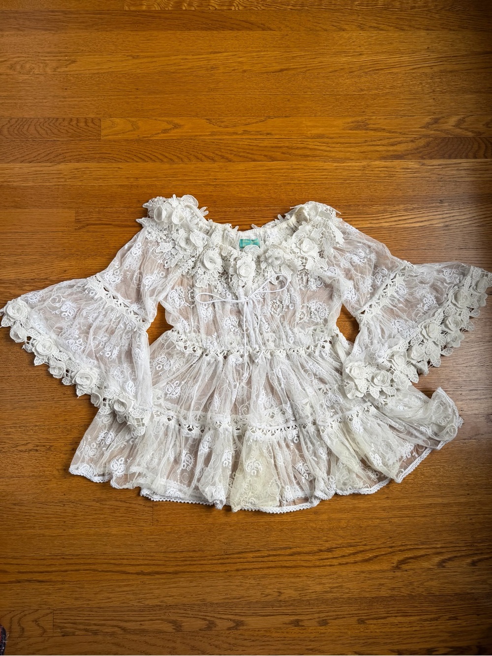 Antica Sartoria Positano Lace Coverup (OS)